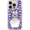 Vivid Diamond Case With Mirror Apple Iphone 16 Pro Purple - (CS-FSHN-2-2409001)