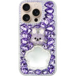 Vivid Diamond Case With Mirror Apple Iphone 16 Pro Purple - (CS-FSHN-2-2409001)