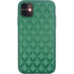 Vivid Diamond Shape Pu Leather Case Apple Iphone 11 Green - (CS-Sp Case 2-2403001)