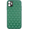Vivid Diamond Shape Pu Leather Case Apple Iphone 11 Green - (CS-Sp Case 2-2403001)