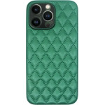 Vivid Diamond Shape Pu Leather Case Apple Iphone 13 Pro Green - (CS-Sp Case 2-2403004)