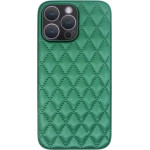 Vivid Diamond Shape Pu Leather Case Apple Iphone 14 Pro Green - (CS-Sp Case 2-2403007)