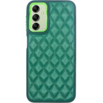 Vivid Diamond Shape Pu Leather Case Samsung Galaxy A14 4G/5G Green - (CS-Sp Case 3-2403002)
