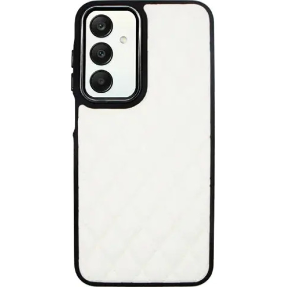 Vivid Diamond Shape Pu Leather Case Samsung Galaxy A25 5G White - (CS-Sp Case 1-2403003)