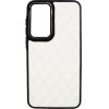 Vivid Diamond Shape Pu Leather Case Samsung Galaxy A55 5G White - (CS-Sp Case 1-2403005)