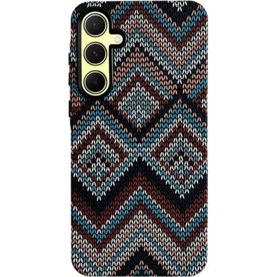 Vivid Ethnic Style Case Samsung Galaxy A55 5G Blue/Purple - (CS-Eth Case 3-2403002)