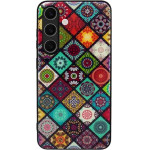 Vivid Ethnic Style Case Samsung Galaxy S24 Red - (CS-Eth Case 4-2403005)