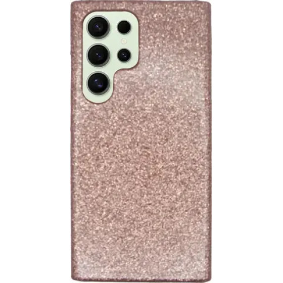 Vivid Glitter Case Samsung Galaxy S24 Ultra Rose Gold - (CS-Mrb BR-2403015)