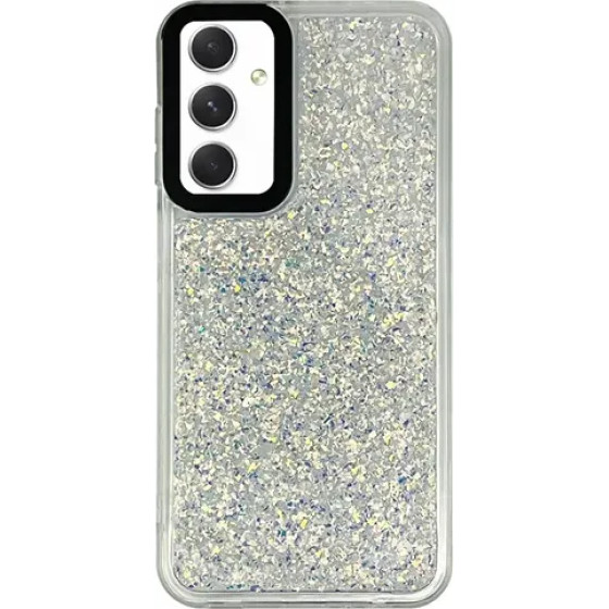 Vivid Glitter Shine Case Samsung Galaxy A54 5G Silver - (CS-Fshn Glt 11-2403015)