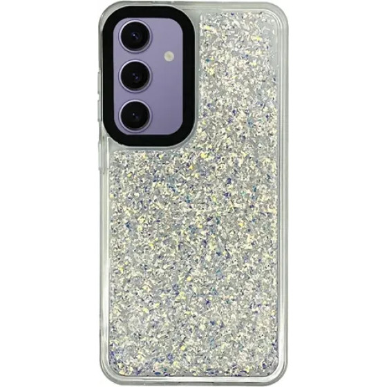 Vivid Glitter Shine Case Samsung Galaxy S24+ Silver - (CS-Fshn Glt 11-2403019)