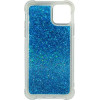Vivid Liquid Glitter Case Apple Iphone 11 Pro Max Blue - (CS-Fshn GLT-2403002)