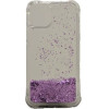 Vivid Liquid Glitter Case Apple Iphone 11 Pro Purple - (CS-Fshn Glt 1-2403001)