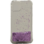 Vivid Liquid Glitter Case Apple Iphone 11 Pro Purple - (CS-Fshn Glt 1-2403001)