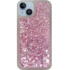 Vivid Liquid Glitter Case Apple Iphone 14 Pink - (CS-Fshn Glt 5-2403002)