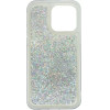 Vivid Liquid Glitter Case Apple Iphone 14 Pro Silver - (CS-Fshn Glt 2-2403003)