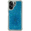 Vivid Liquid Glitter Case Redmi 13C Blue - (CS-Fshn GLT-2403004)