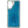 Vivid Liquid Glitter Case Redmi 13C Blue - (CS-Fshn GLT-2403004)
