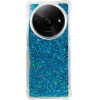 Vivid Liquid Glitter Case Redmi A3 Blue - (CS-Fshn GLT-2403005)