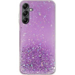 Vivid Liquid Glitter Case Samsung Galaxy S24 Purple/Multicolor - (CS-Fshn Glt 6-2403015)