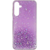 Vivid Liquid Glitter Case Samsung Galaxy S24+ Purple/Multicolor - (CS-Fshn Glt 6-2403017)