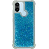 Vivid Liquid Glitter Case Xiaomi Redmi A2 Blue - (CS-Fshn GLT-2403011)