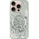 Vivid Magsafe Glitter Case Apple Iphone 16 Pro Silver - (CS-Mgs Glt 1-2409002)