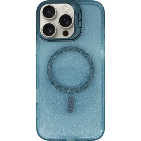 Vivid Magsafe Glitter Protective Case Apple Iphone 16 Pro Max Blue - (CS-MGS-1-2409003)