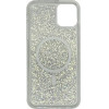Vivid Magsafe Glitter Shine Case Apple Iphone 11 Pro Max Silver - (CS-Fshn Glt 12-2403002)