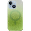 Vivid Magsafe Glitter Shine Case Apple Iphone 15 Plus Green - (CS-Fshn Glt 13-2403002)