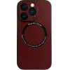 Vivid Magsafe Leather Case Apple Iphone 12 Purple - (CS-Mgs ELG-2403001)