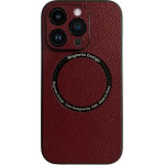 Vivid Magsafe Leather Case Apple Iphone 13 Pro Max Purple - (CS-Mgs ELG-2403005)