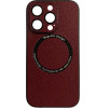 Vivid Magsafe Leather Case Apple Iphone 14 Pro Purple - (CS-Mgs ELG-2403007)