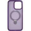 Vivid Magsafe Ring Stand Pc Case Apple Iphone 15 Plus Purple - (CS-Mgs Pc 1-2403003)