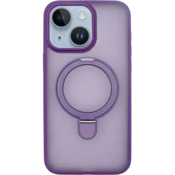 Vivid Magsafe Ring Stand Pc Case Apple Iphone 15 Plus Purple - (CS-Mgs Pc 1-2403003)