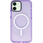 Vivid Magsafe Silicone Case Apple Iphone 12/12 Pro Purple - (CS-Mgs Tr 2-2403001)