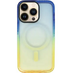 Vivid Magsafe Silicone Case Apple Iphone 13 Pro Blue/Orange - (CS-Mgs Tr 5-2403001)