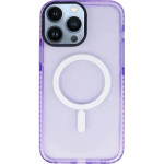 Vivid Magsafe Silicone Case Apple Iphone 13 Pro Max Purple - (CS-Mgs Tr 2-2403004)