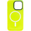 Vivid Magsafe Silicone Case Apple Iphone 13 Pro Yellow - (CS-Mgs Tr 3-2403003)
