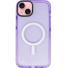 Vivid Magsafe Silicone Case Apple Iphone 15 Plus Purple - (CS-Mgs Tr 2-2403008)