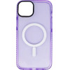Vivid Magsafe Silicone Case Apple Iphone 15 Plus Purple - (CS-Mgs Tr 2-2403008)