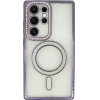 Vivid Magsafe Strass And Glitter Case Samsung Galaxy S24 Ultra Purple - (CS-Mgs Tr 1-2403011)