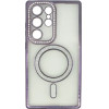Vivid Magsafe Strass And Glitter Case Samsung Galaxy S24 Ultra Purple - (CS-Mgs Tr 1-2403011)