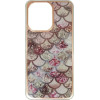 Vivid Mermaid Scale Silicone Case Redmi 13C Colorful - (CS-Fshn Blk 1-2403001)