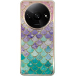 Vivid Mermaid Scale Silicone Case Redmi A3 Colorful - (CS-Fshn Blk 1-2403002)