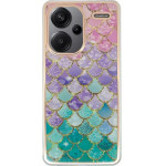 Vivid Mermaid Scale Silicone Case Redmi Note 13 Pro+ 5G Colorful - (CS-Fshn Blk 1-2403005)