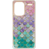 Vivid Mermaid Scale Silicone Case Redmi Note 13 Pro+ 5G Colorful - (CS-Fshn Blk 1-2403005)