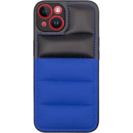 Vivid Puffer Back Cover Apple Iphone 14 Blue/Black - (CS-Nf Case 2-2403001)