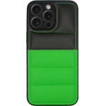 Vivid Puffer Back Cover Apple Iphone 15 Pro Green/Black - (CS-Nf Case 1-2403002)