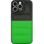 Vivid Puffer Back Cover Apple Iphone 15 Pro Max Green/Black - (CS-Nf Case 1-2403003)