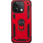 Vivid Ring Rugged Armor Case Redmi Note 13 5G Red - (CS-Rag Case 5-2403003)